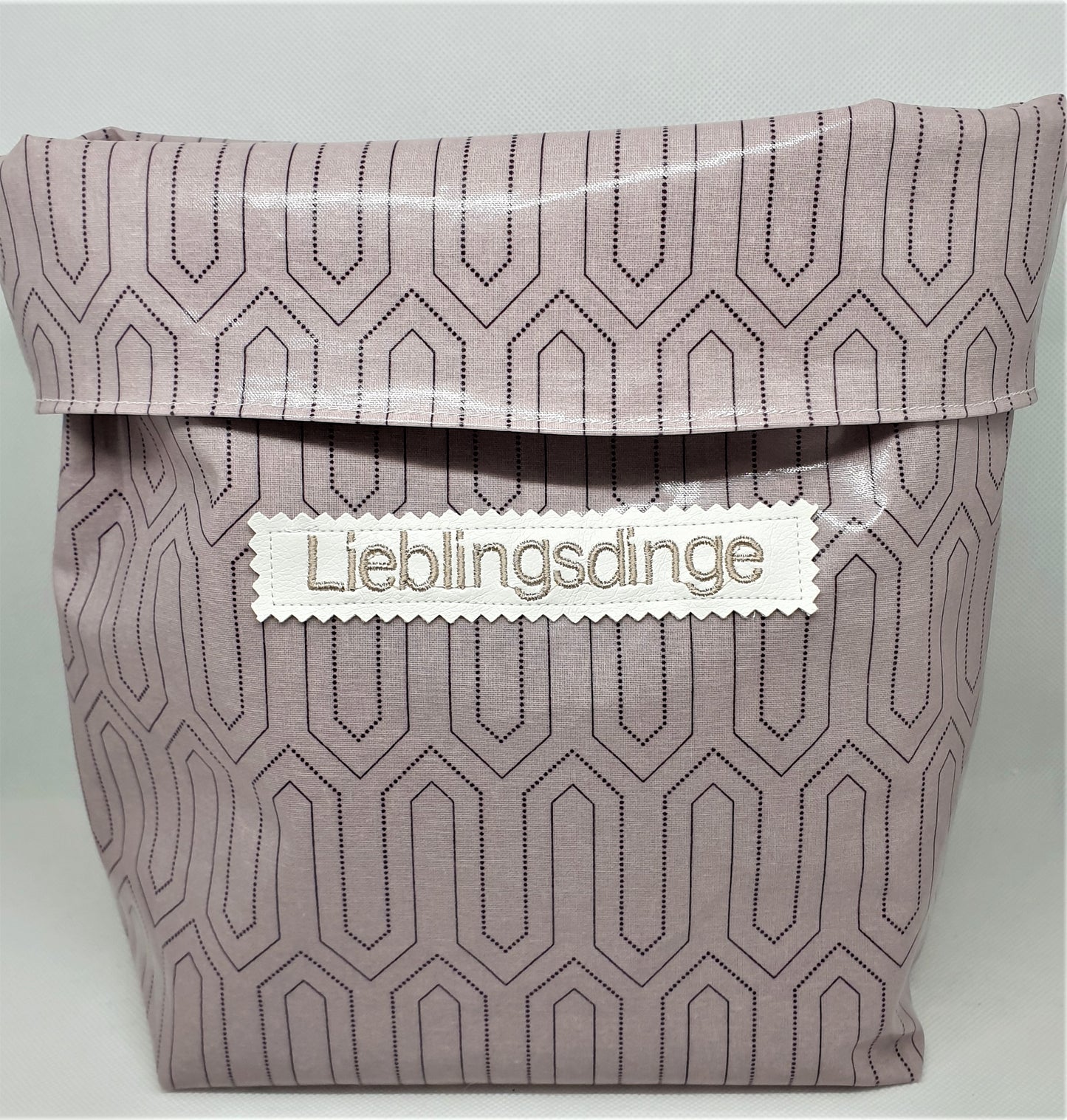 Multibeutel groß »Muster rosa«