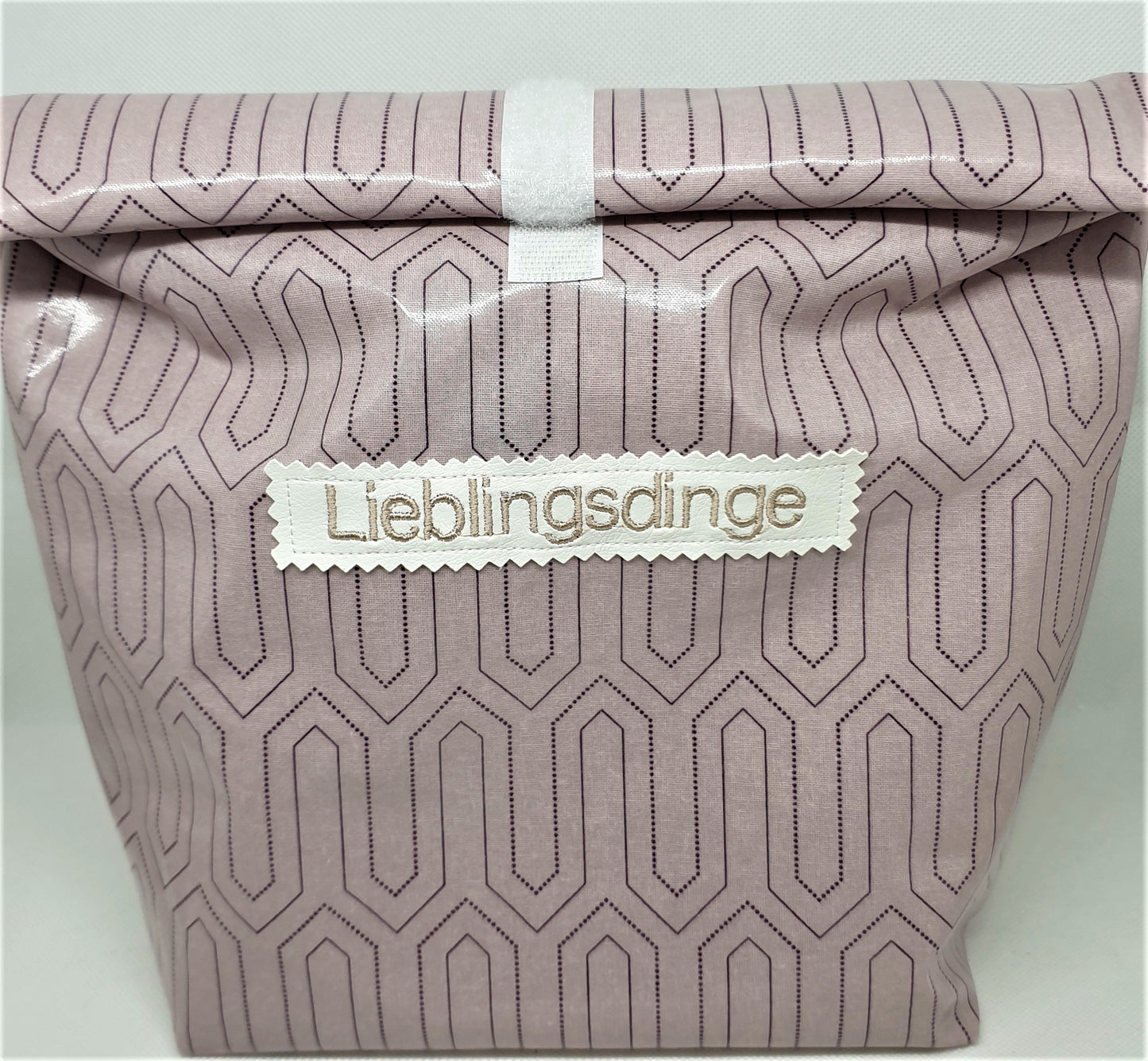 Multibeutel groß »Muster rosa«