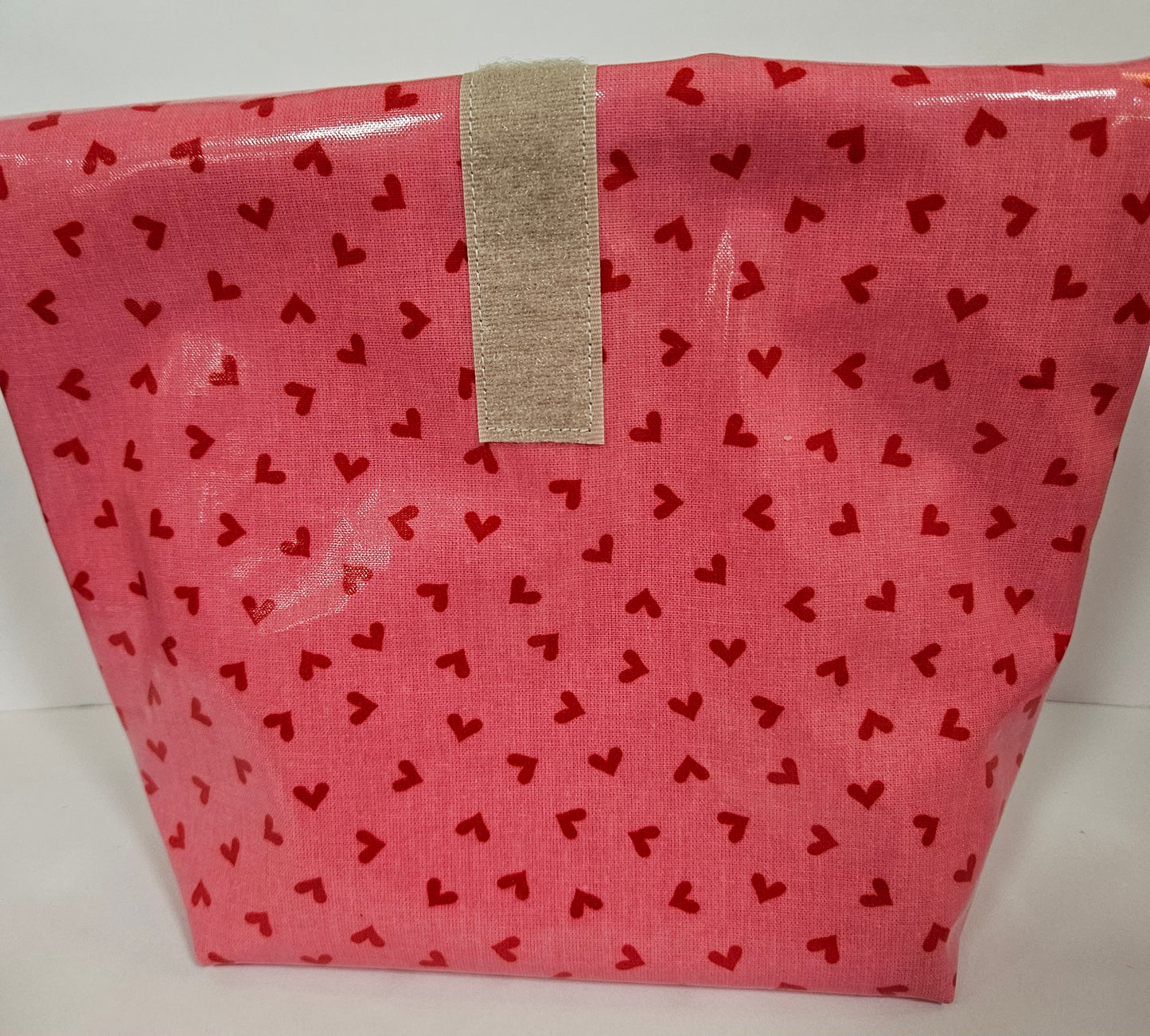 Multibeutel klein >Herzen pink<