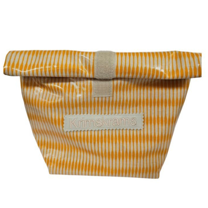 Multibeutel klein »Streifen orange«