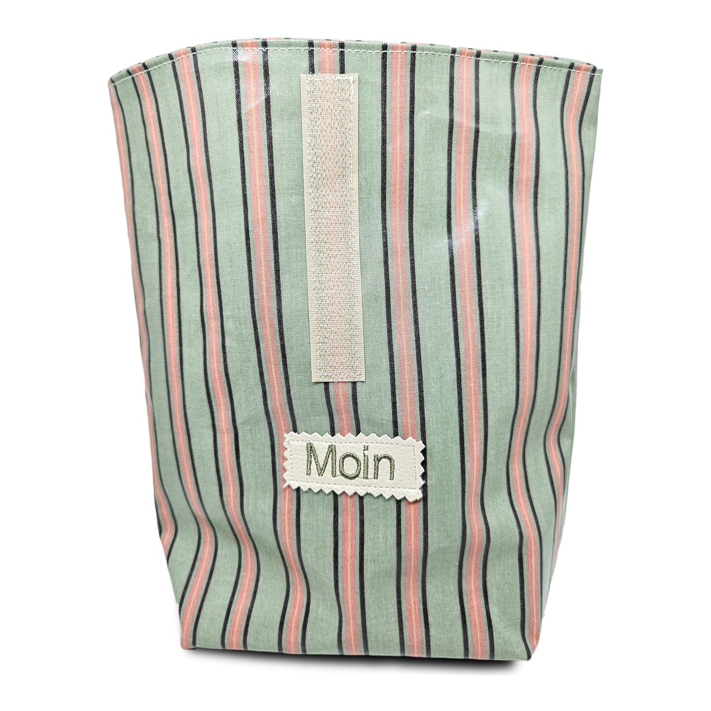 Multibeutel klein »Streifen grün« - Small & Sweet Manufaktur
