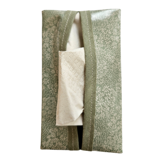 Taschentücherbox »Blümchen grün«