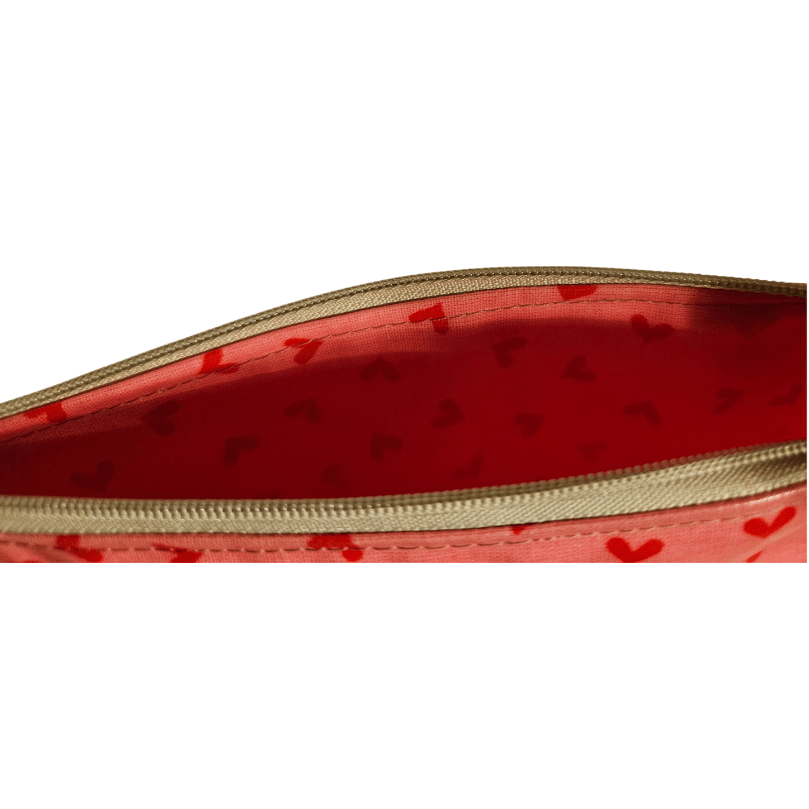 Dies & Das Täschchen »Herzen pink« - Small & Sweet Manufaktur