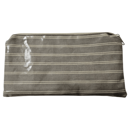 Dies & Das Täschchen »Streifen grau« - Small & Sweet Manufaktur
