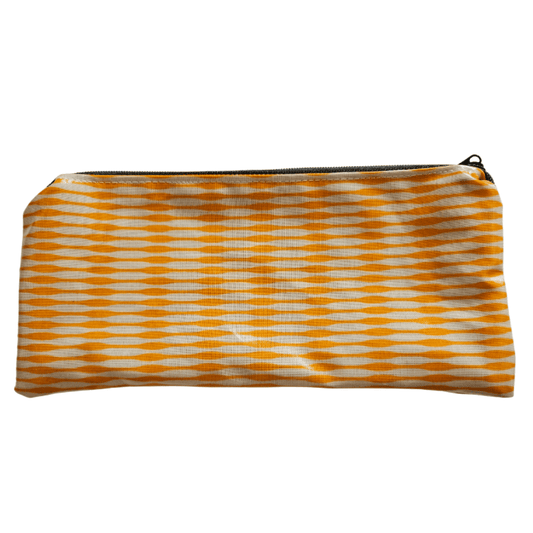 Dies & Das Täschchen »Streifen orange« - Small & Sweet Manufaktur