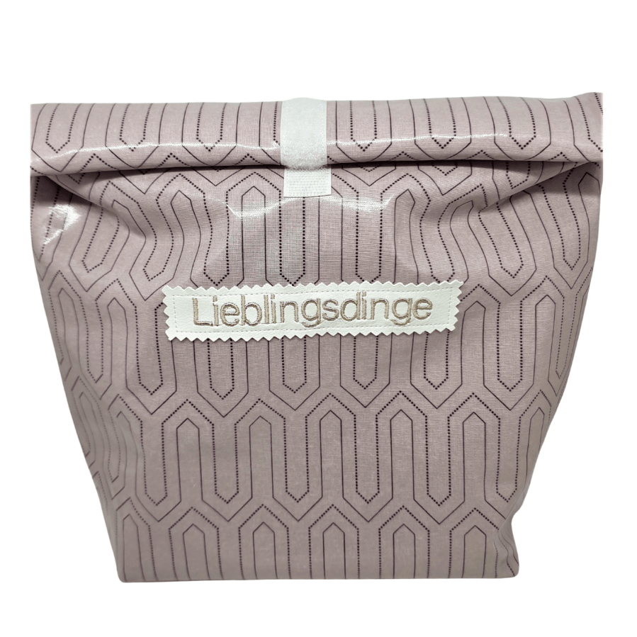 Multibeutel groß »Muster rosa« - Small & Sweet Manufaktur