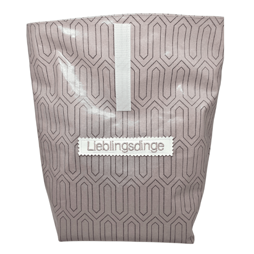 Multibeutel groß »Muster rosa« - Small & Sweet Manufaktur