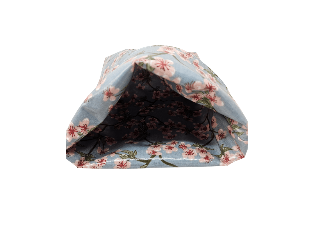 Multibeutel klein »Blumen blau« - Small & Sweet Manufaktur