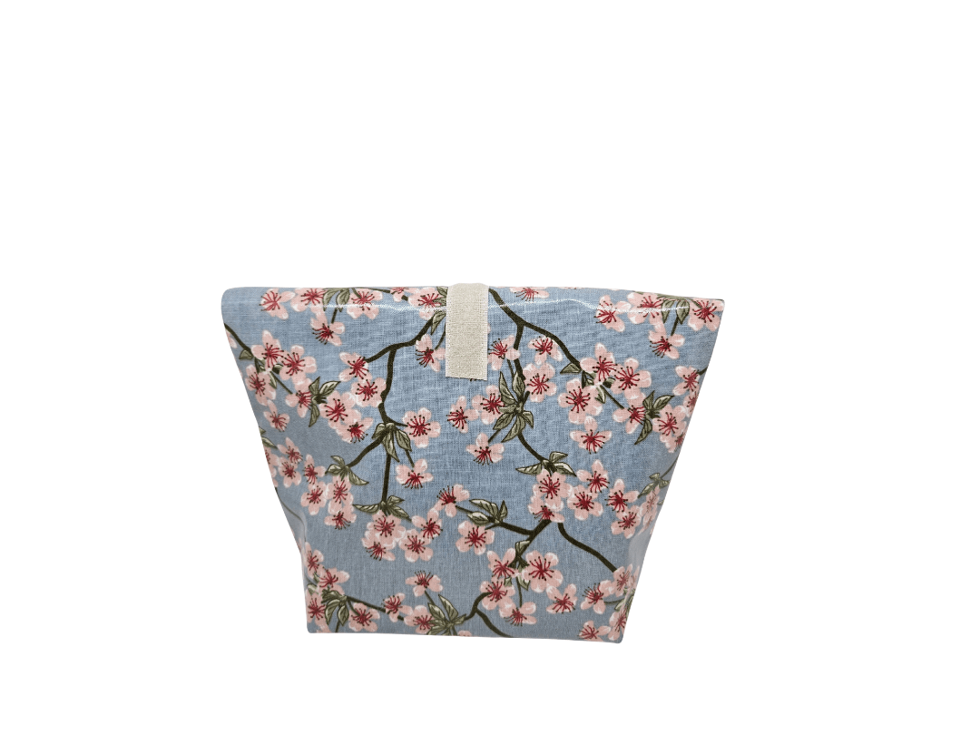 Multibeutel klein »Blumen blau« - Small & Sweet Manufaktur