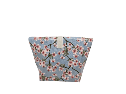 Multibeutel klein »Blumen blau« - Small & Sweet Manufaktur