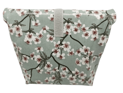 Multibeutel klein »Blumen grün« - Small & Sweet Manufaktur