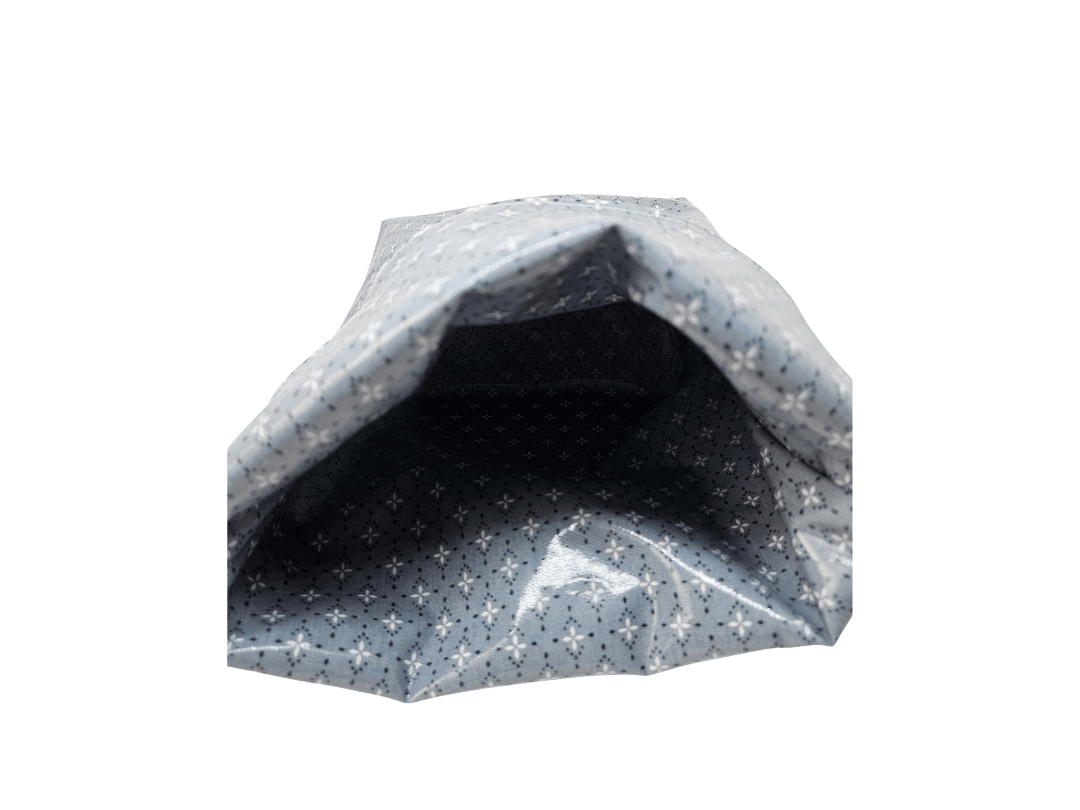 Multibeutel klein »Muster grau« - Small & Sweet Manufaktur