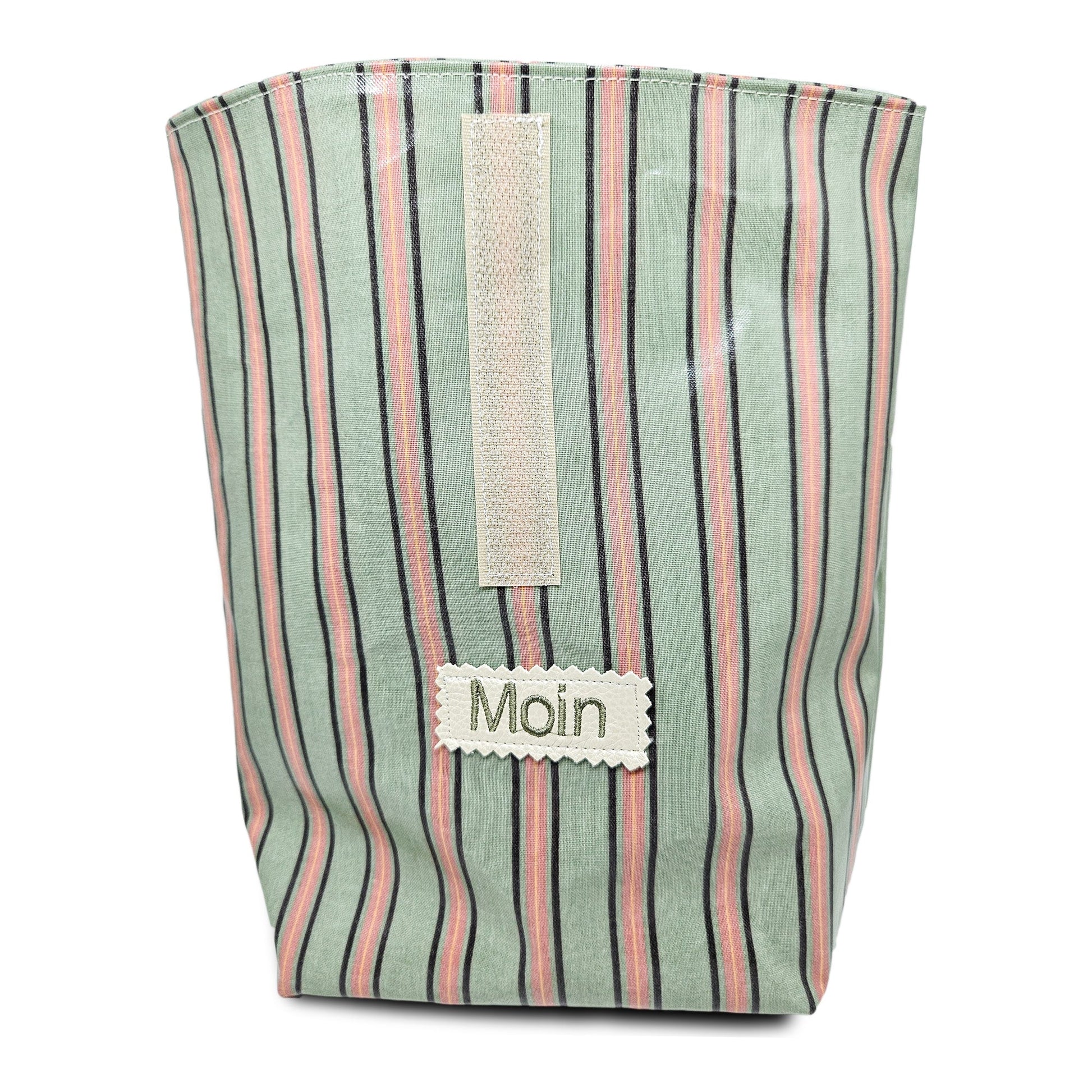Multibeutel klein »Streifen grün« - Small & Sweet Manufaktur