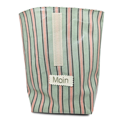 Multibeutel klein »Streifen grün« - Small & Sweet Manufaktur