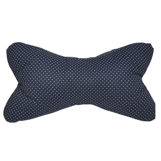 RELAX - Nackenkissen »Blau mit Punkten« - Small & Sweet Manufaktur