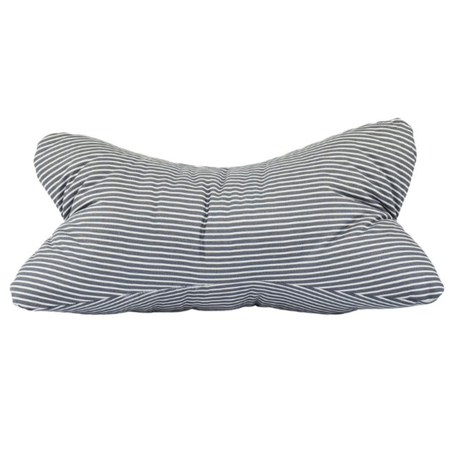 RELAX - Nackenkissen »Grau mit Streifen« - Small & Sweet Manufaktur
