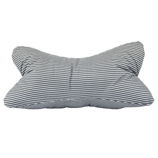 RELAX - Nackenkissen »Grau mit Streifen« - Small & Sweet Manufaktur
