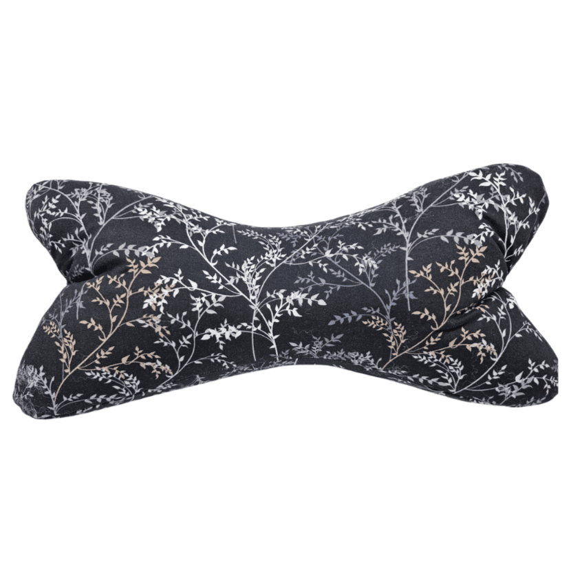 RELAX - Nackenkissen »Ranken anthrazit« - Small & Sweet Manufaktur