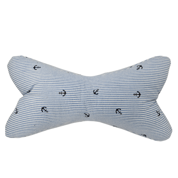 RELAX - Nackenkissen »Streifen kleine Anker« - Small & Sweet Manufaktur