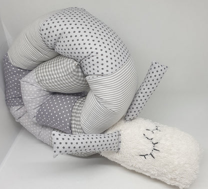 Baby Bett Schnecke »Grau«