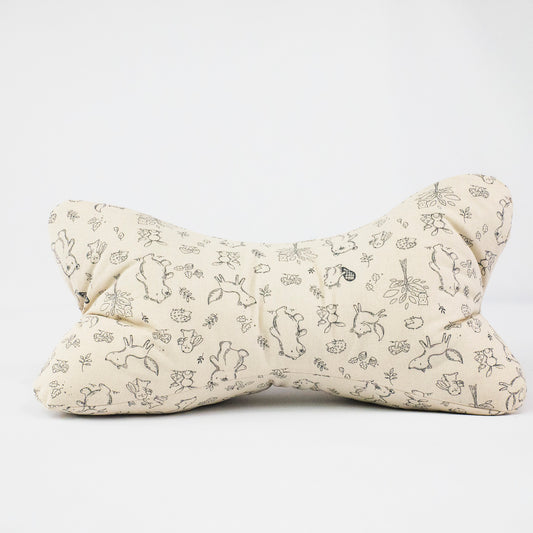 RELAX - Nackenkissen »Beige mit Tieren«