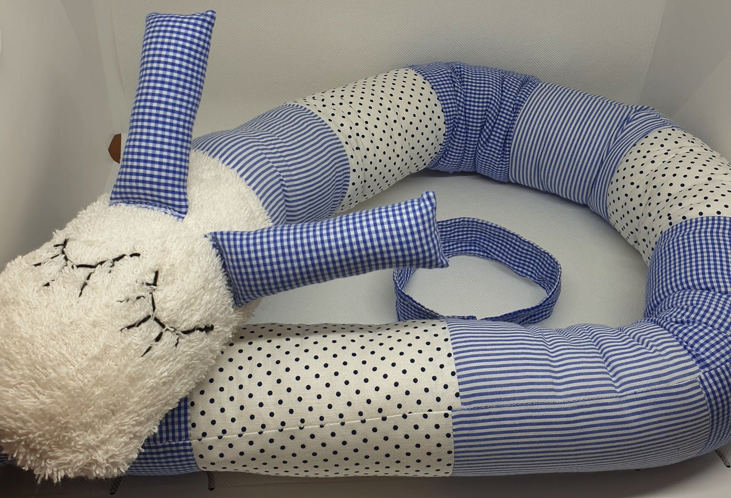 Baby Bett Schnecke »Blau« - Small & Sweet Manufaktur