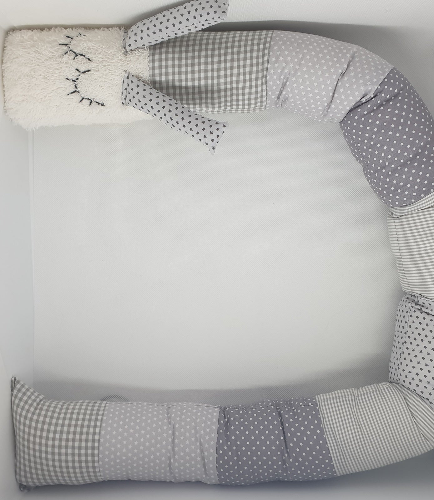 Baby Bett Schnecke »Grau« - Small & Sweet Manufaktur
