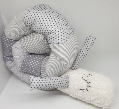 Baby Bett Schnecke »Grau« - Small & Sweet Manufaktur
