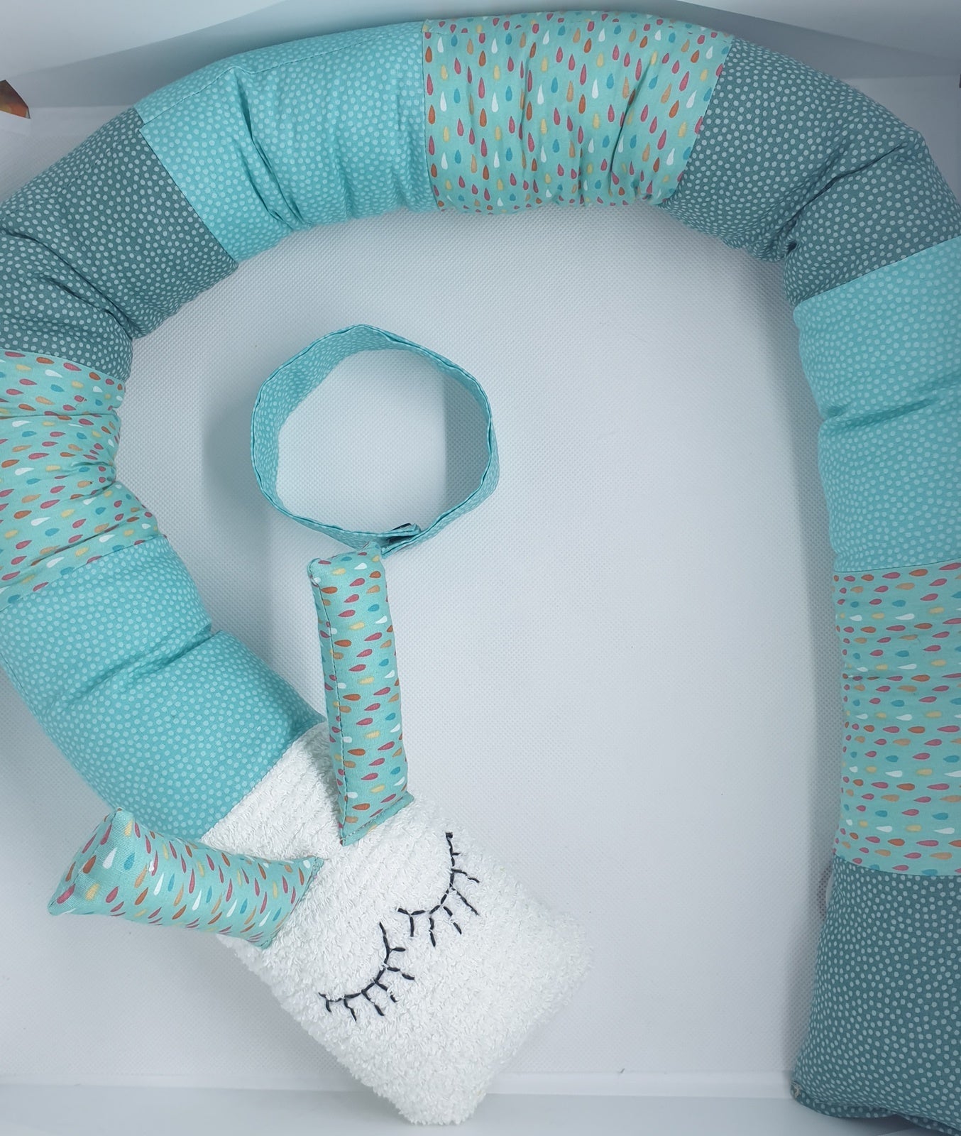 Baby Bett Schnecke »Türkis« - Small & Sweet Manufaktur