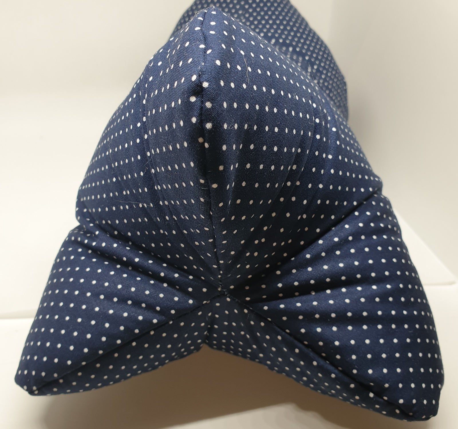 RELAX - Nackenkissen »Blau mit Punkten« - Small & Sweet Manufaktur