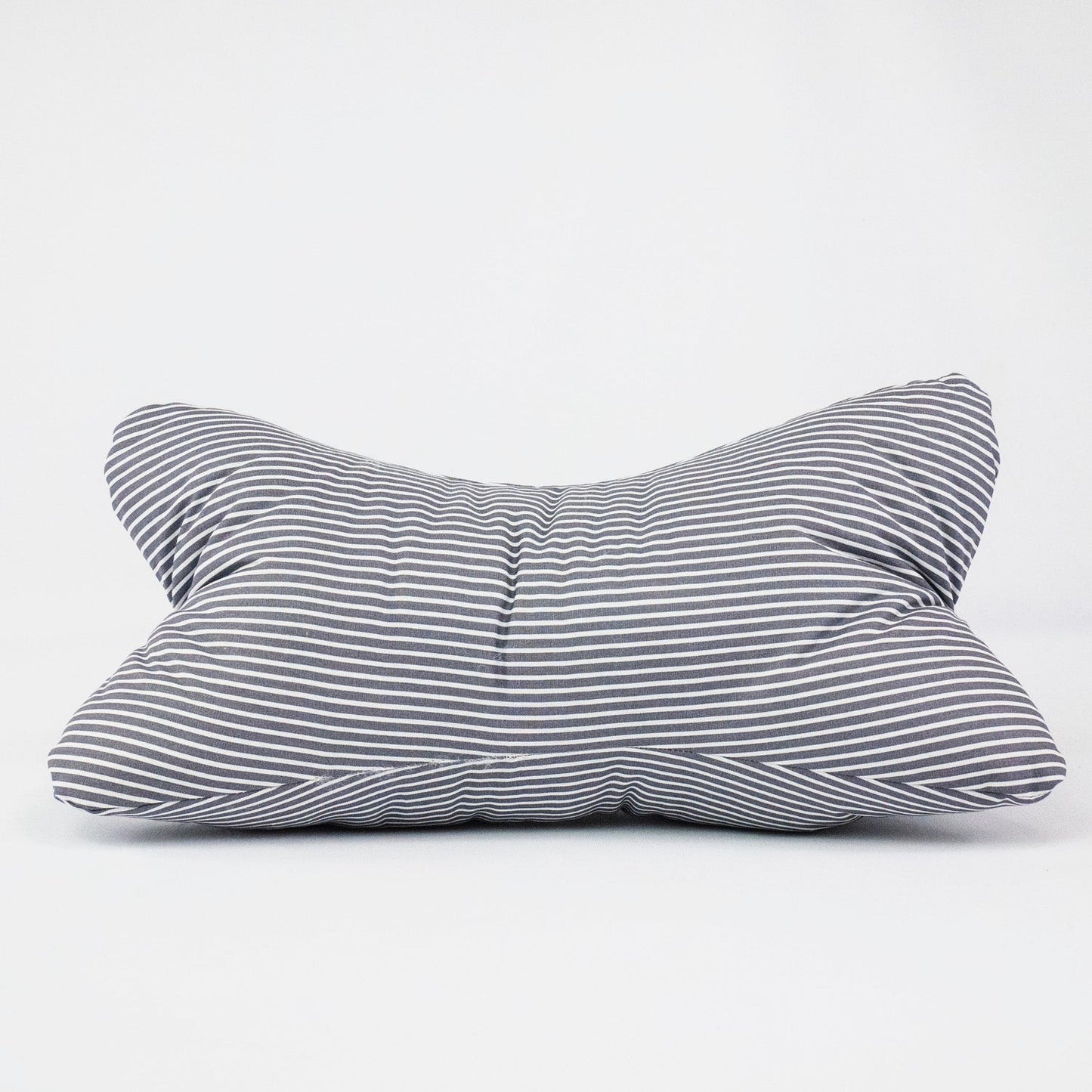 RELAX - Nackenkissen »Grau mit Streifen« - Small & Sweet Manufaktur