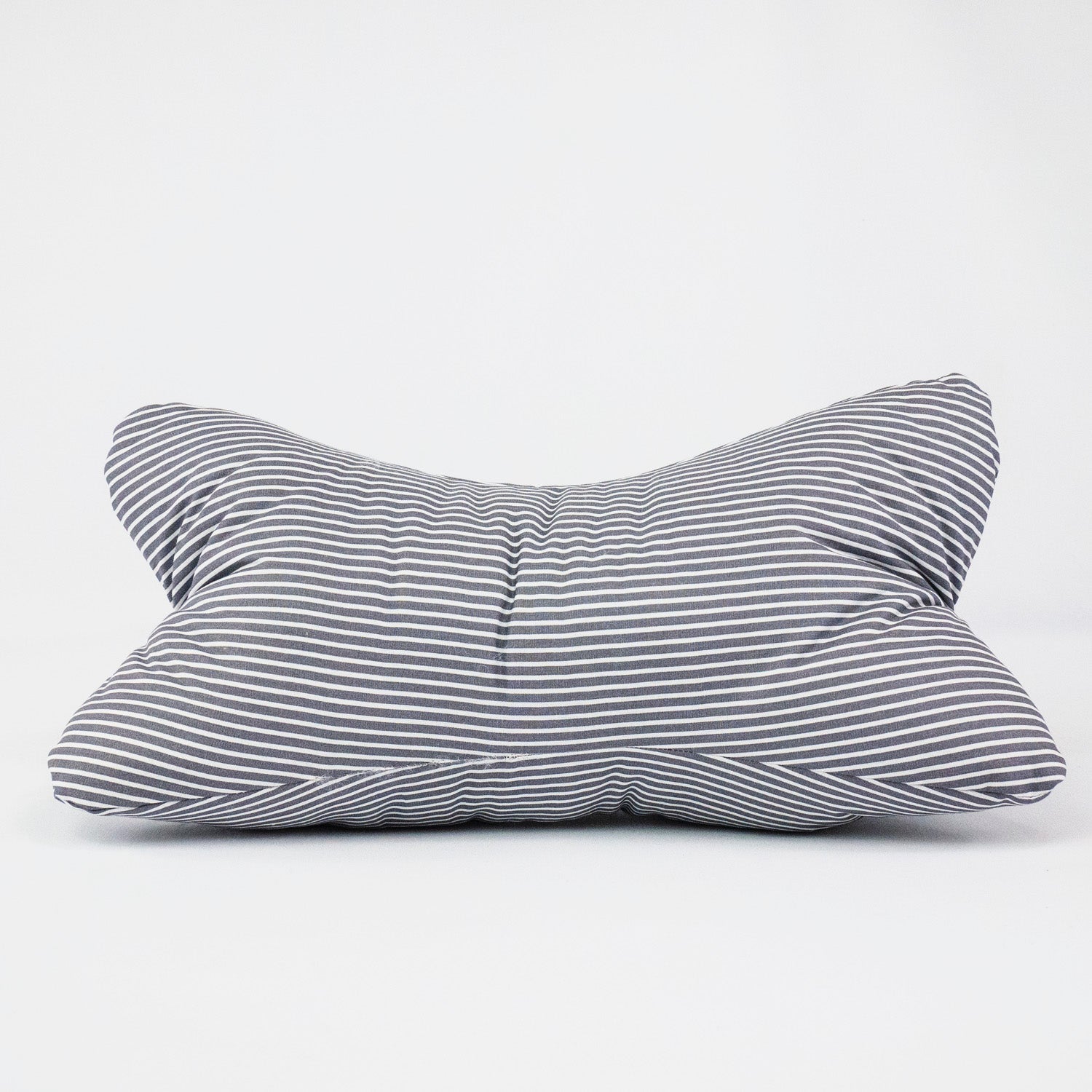 RELAX - Nackenkissen »Grau mit Streifen« - Small & Sweet Manufaktur