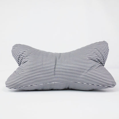 RELAX - Nackenkissen »Grau mit Streifen« - Small & Sweet Manufaktur