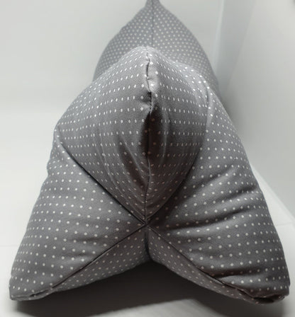 RELAX - Nackenkissen »Grau Punkte« - Small & Sweet Manufaktur