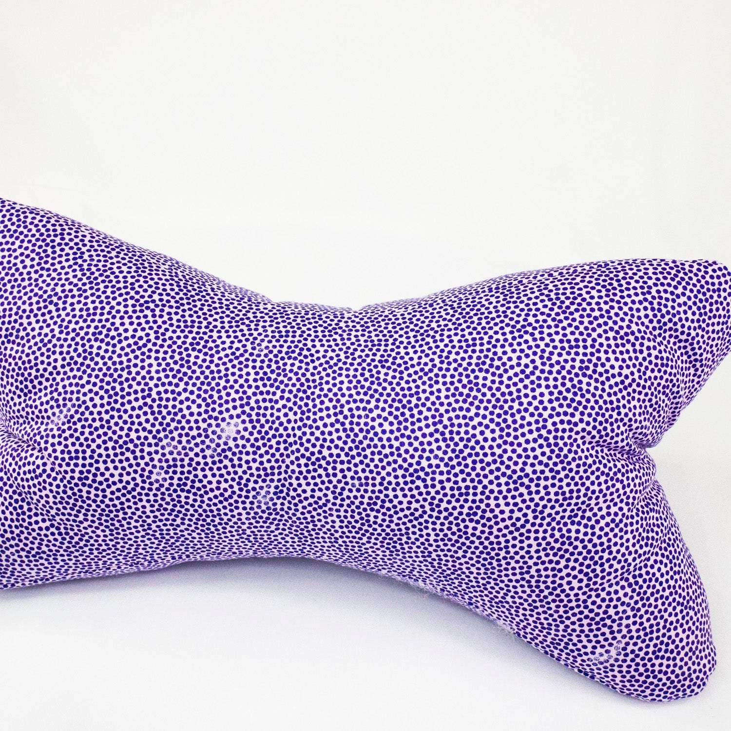 RELAX - Nackenkissen »Lila Punkte « - Small & Sweet Manufaktur