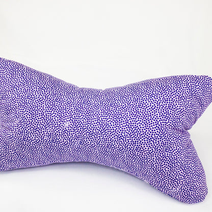 RELAX - Nackenkissen »Lila Punkte « - Small & Sweet Manufaktur