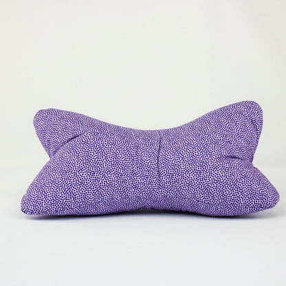 RELAX - Nackenkissen »Lila Punkte « - Small & Sweet Manufaktur