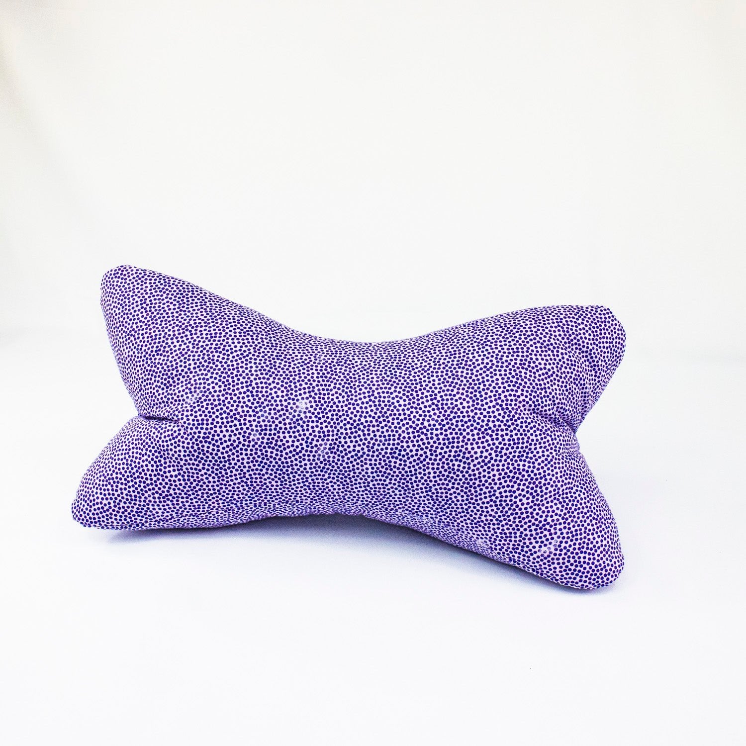 RELAX - Nackenkissen »Lila Punkte « - Small & Sweet Manufaktur