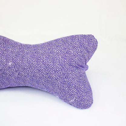 RELAX - Nackenkissen »Lila Punkte « - Small & Sweet Manufaktur