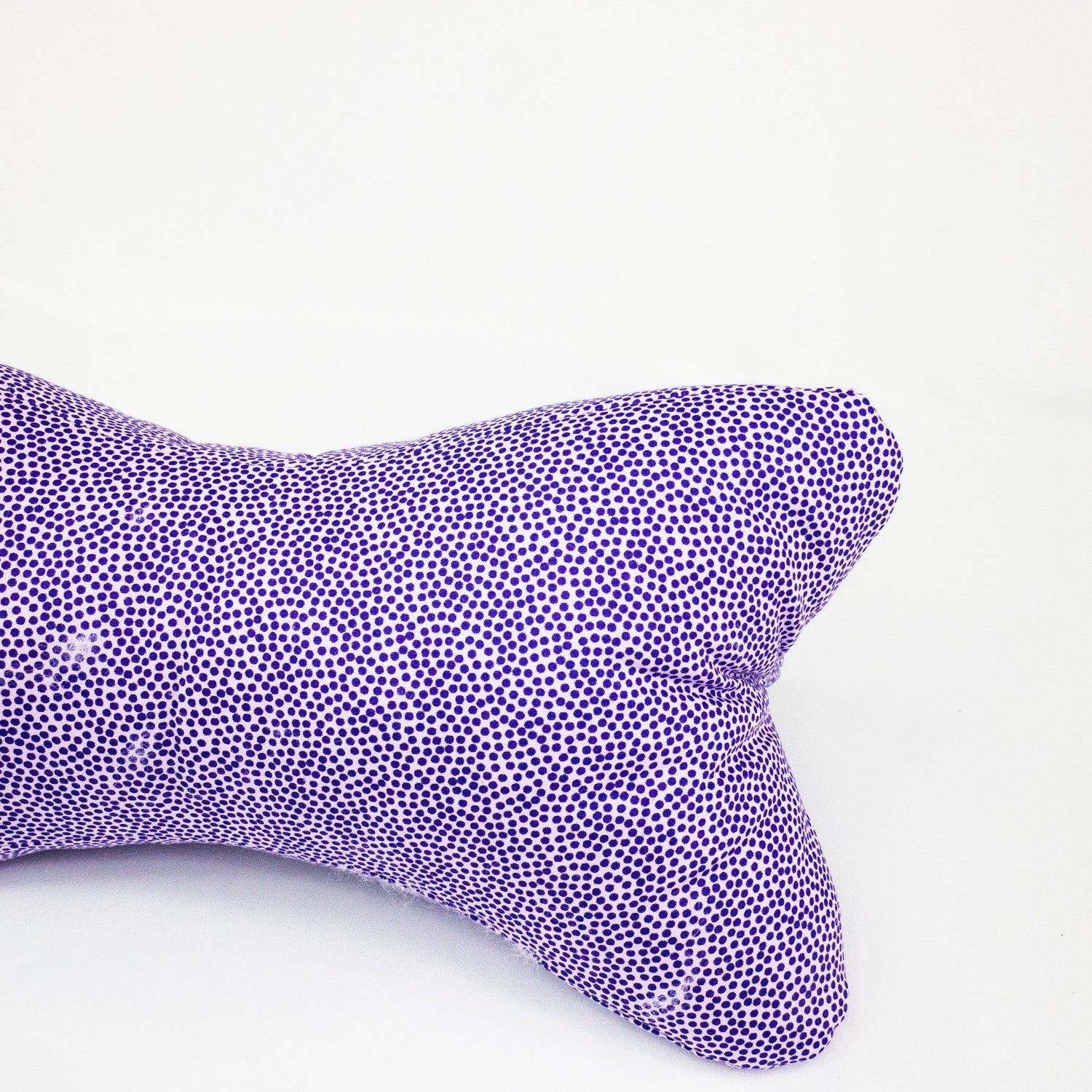 RELAX - Nackenkissen »Lila Punkte « - Small & Sweet Manufaktur